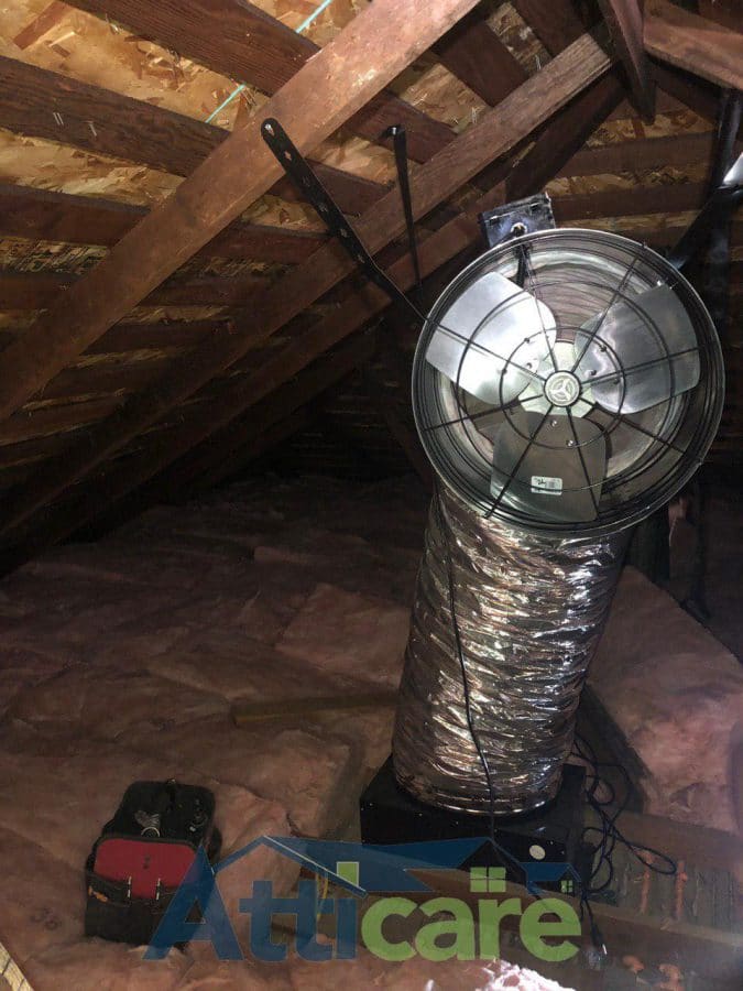 Whole House Fan Installation in Oakland, CA Project Atticare