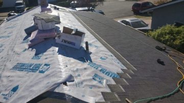 Roof Replacement and Insulation removal in Chino, California