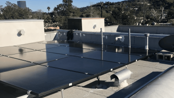 Solar installation in Sherman Oaks
