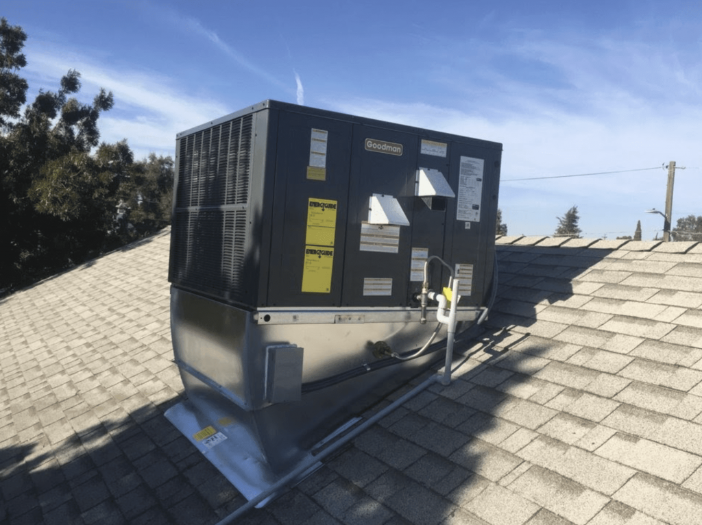 New Goodman package unit in Atticare USA