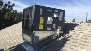 New Goodman package unit in Winnetka