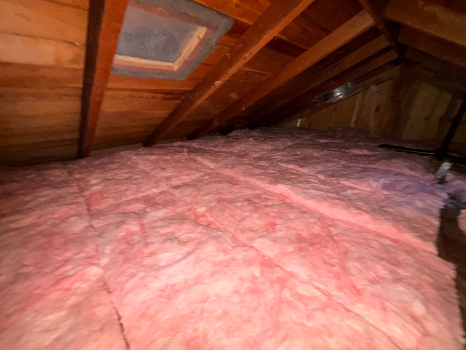 Finished Agoura Hills attic with new insulation