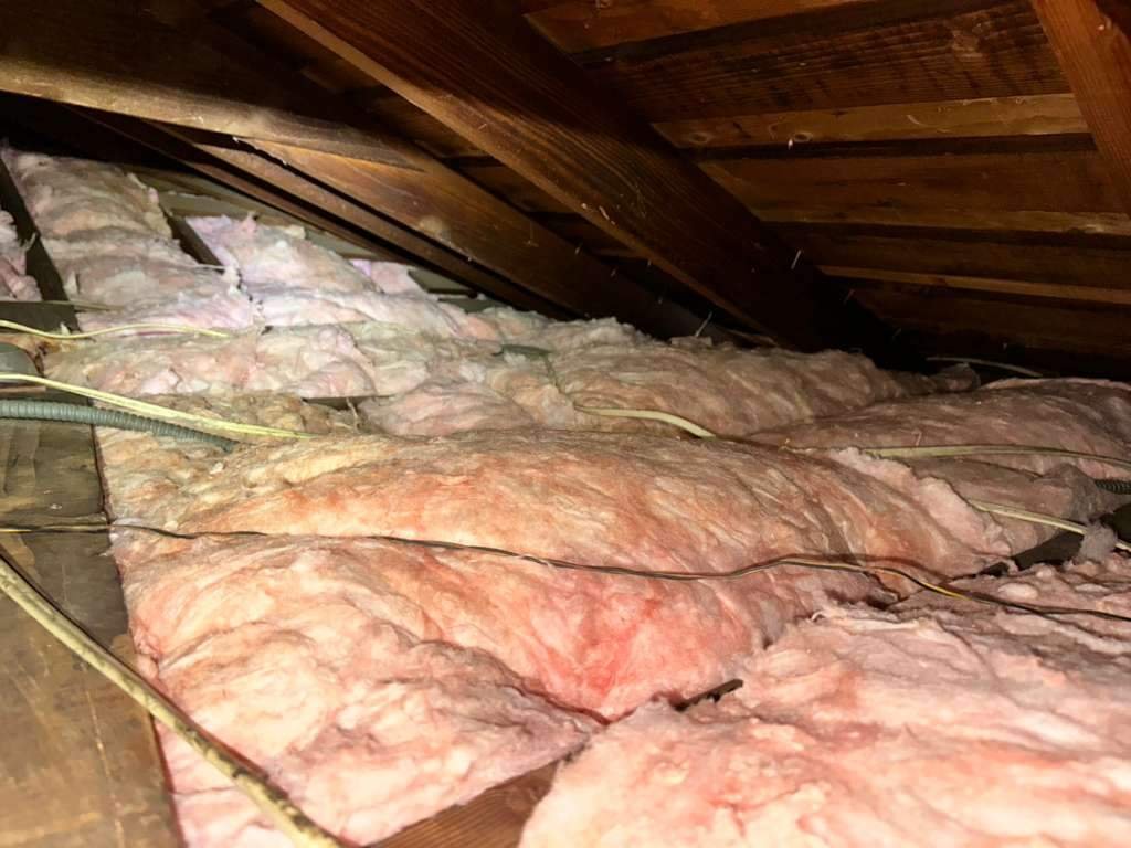 Anaheim attic after the job, new insulation installed