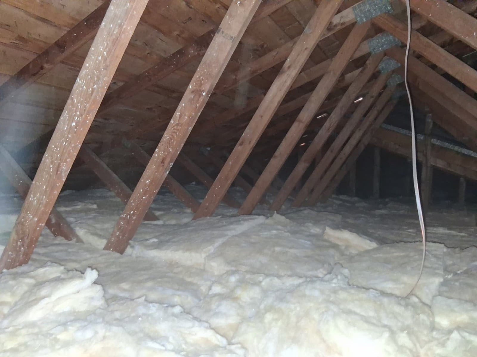 Attic and Attic Wall Insulation with Air Duct Replacement in Westminster, CA
