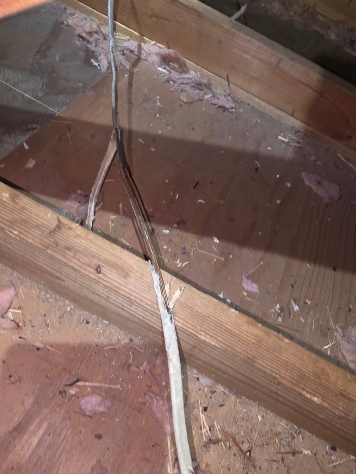 Walnut Creek attic and crawl space with the finish work