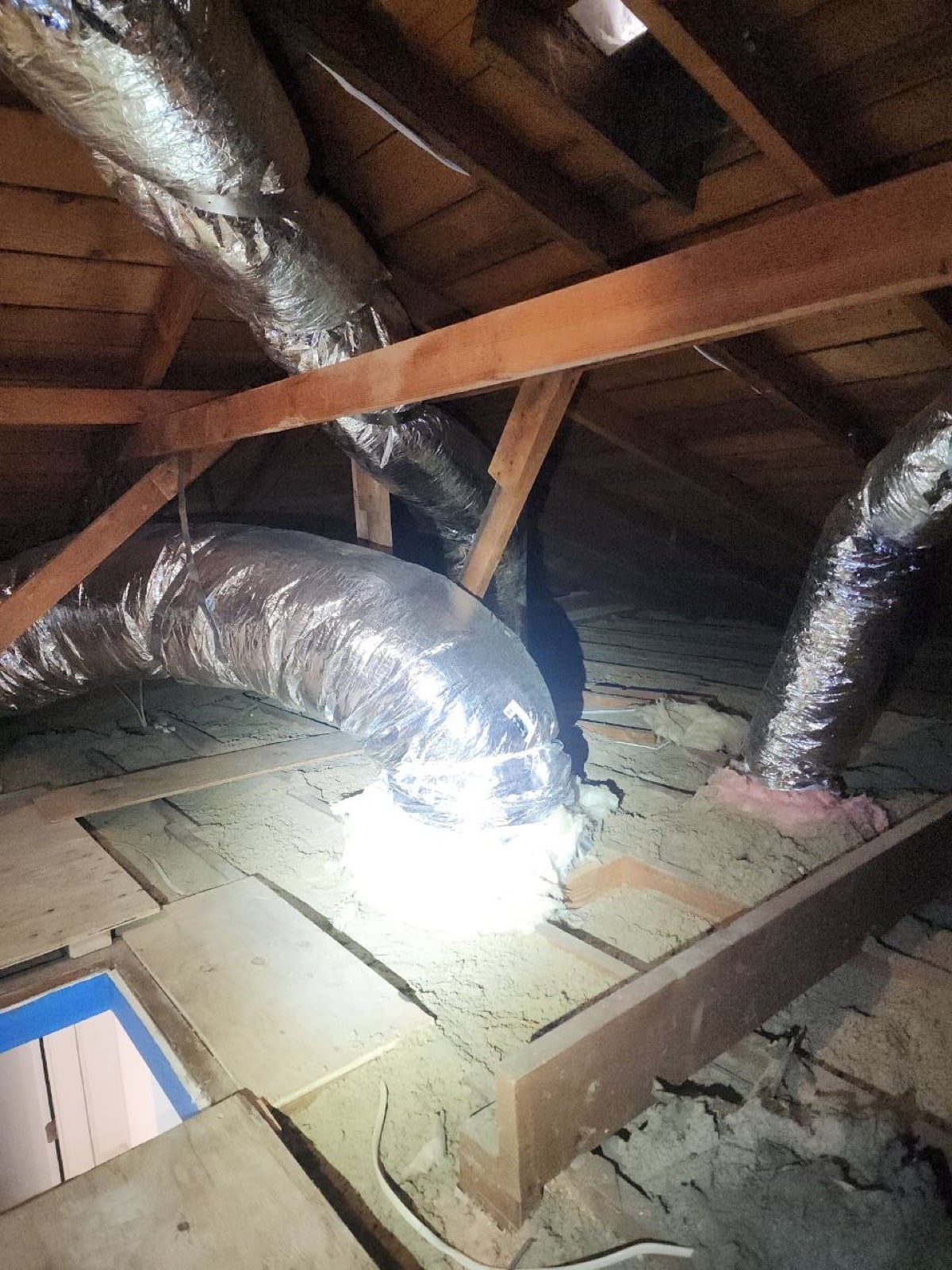 Completed San Mateo attic