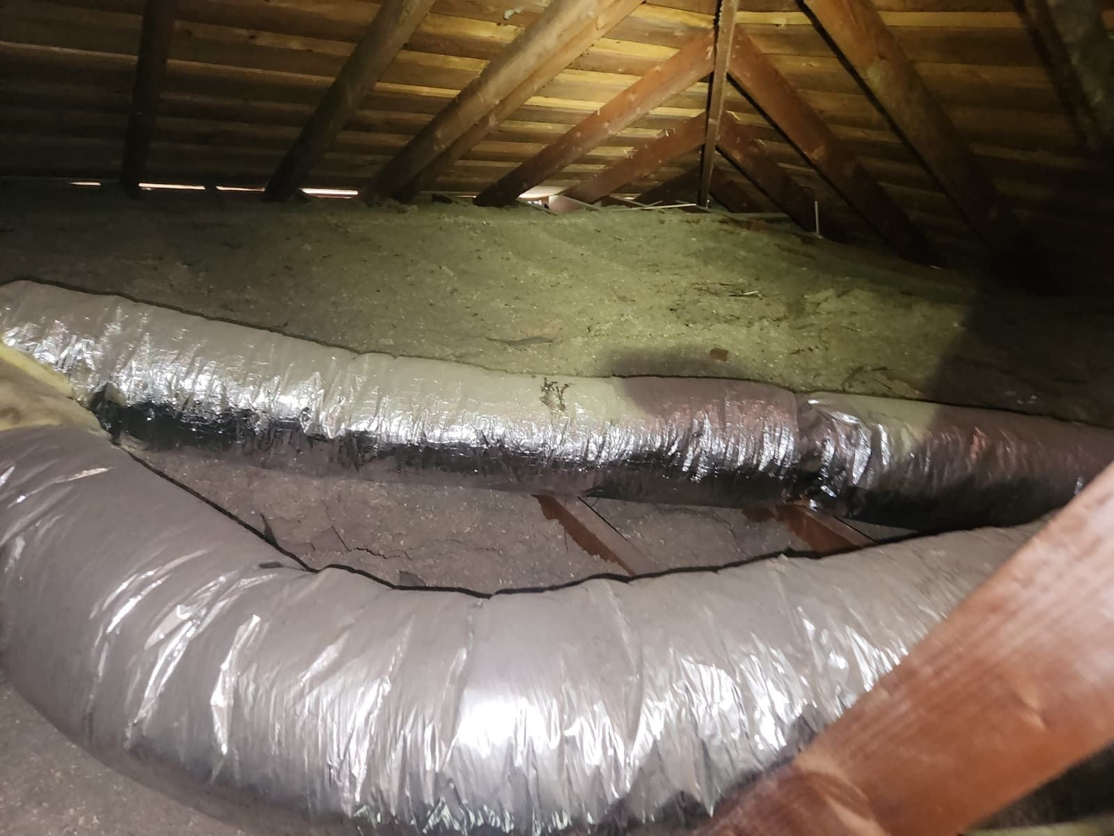 Completed Upland attic and crawl space