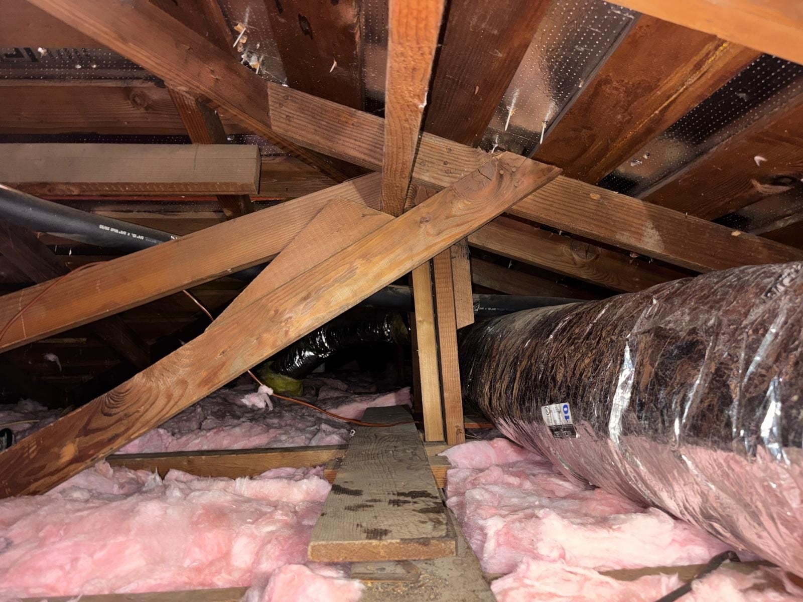 Completed Long Beach attic