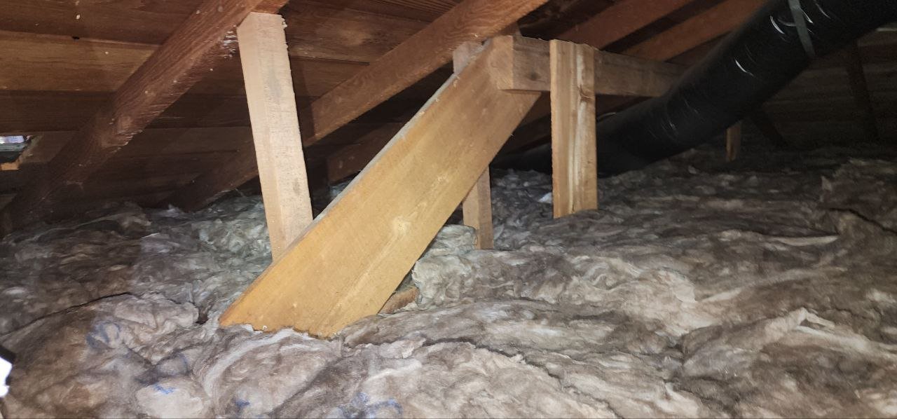 Berkeley attic after the job, new insulation installed