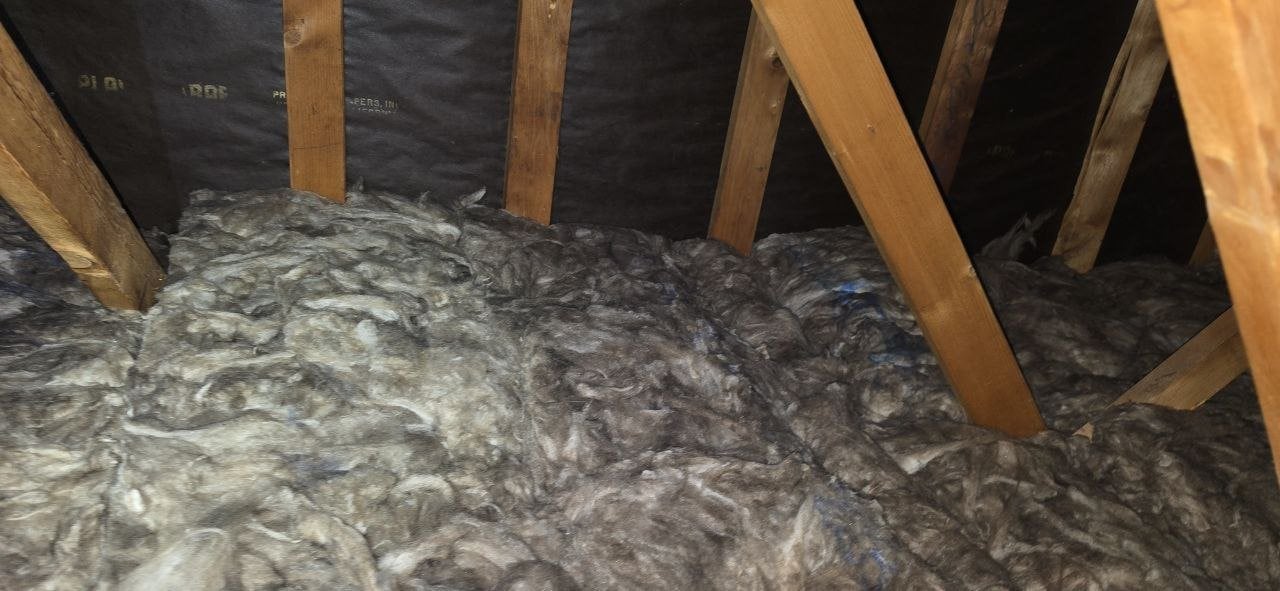 Concord attic after the job, new insulation installed