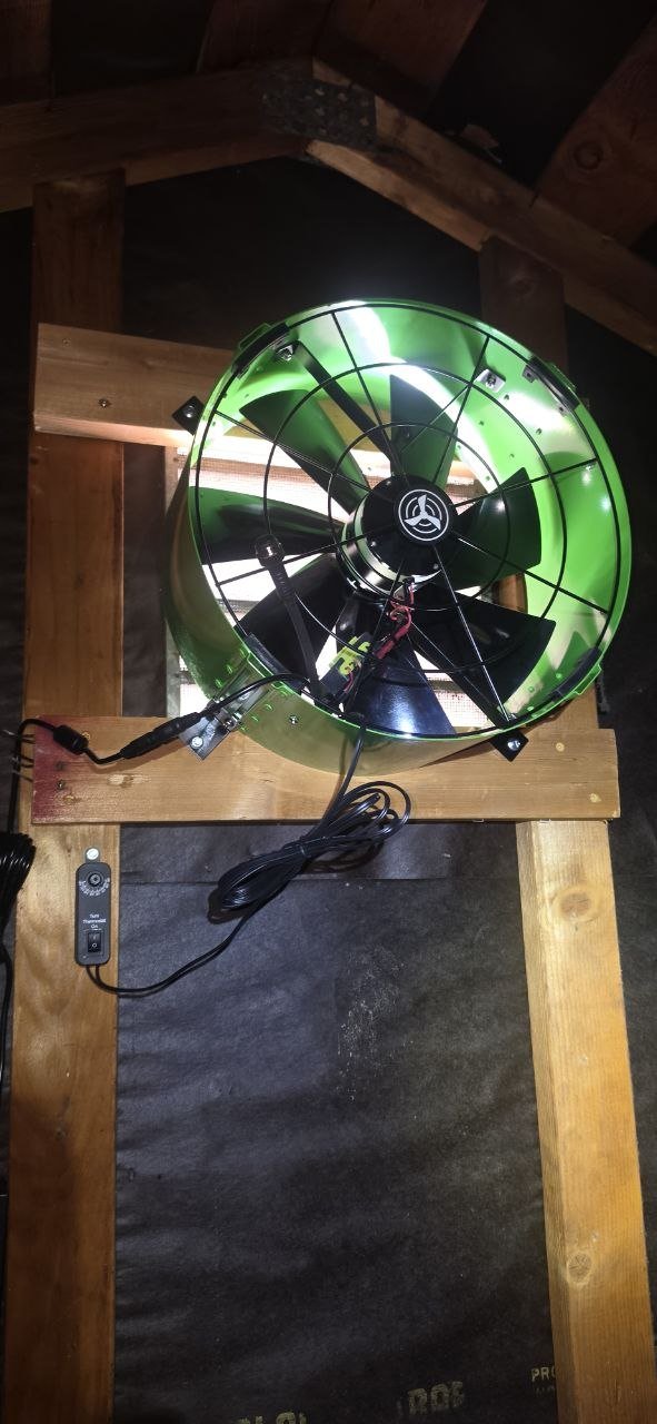 New attic fan installed in Concord