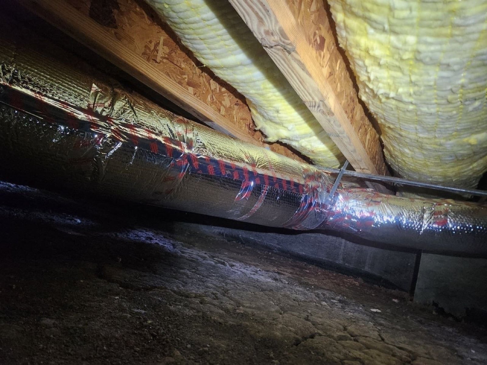 Completed Livermore attic and crawl space