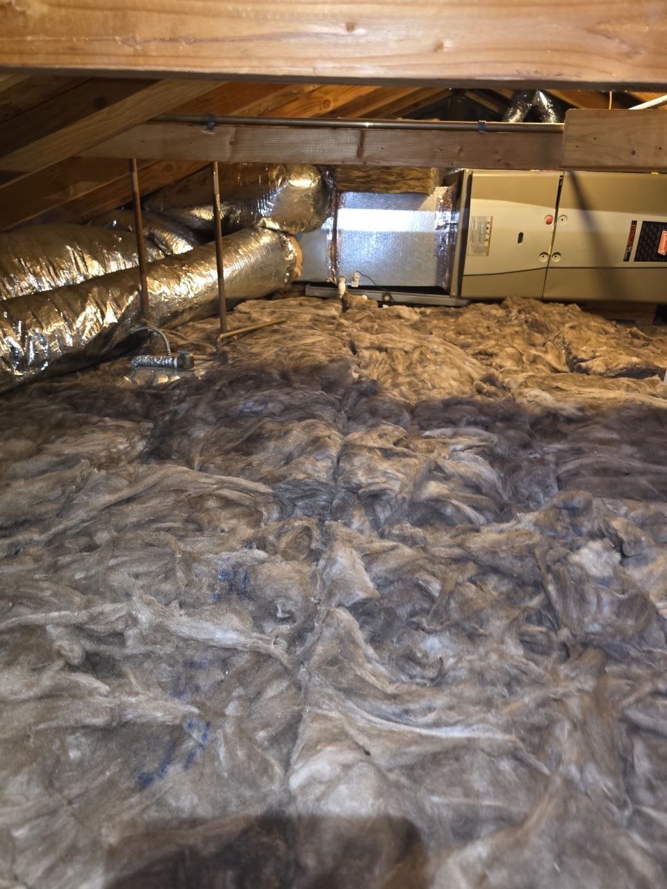 Finished Fremont attic with new insulation