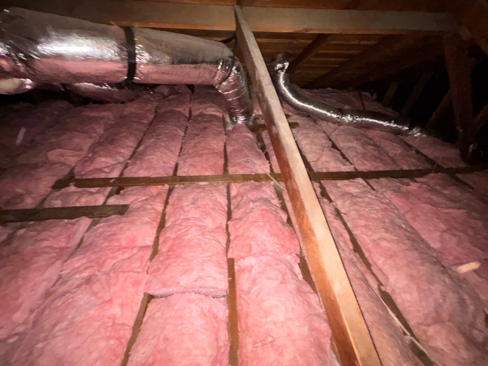Finished Glendale attic with new insulation