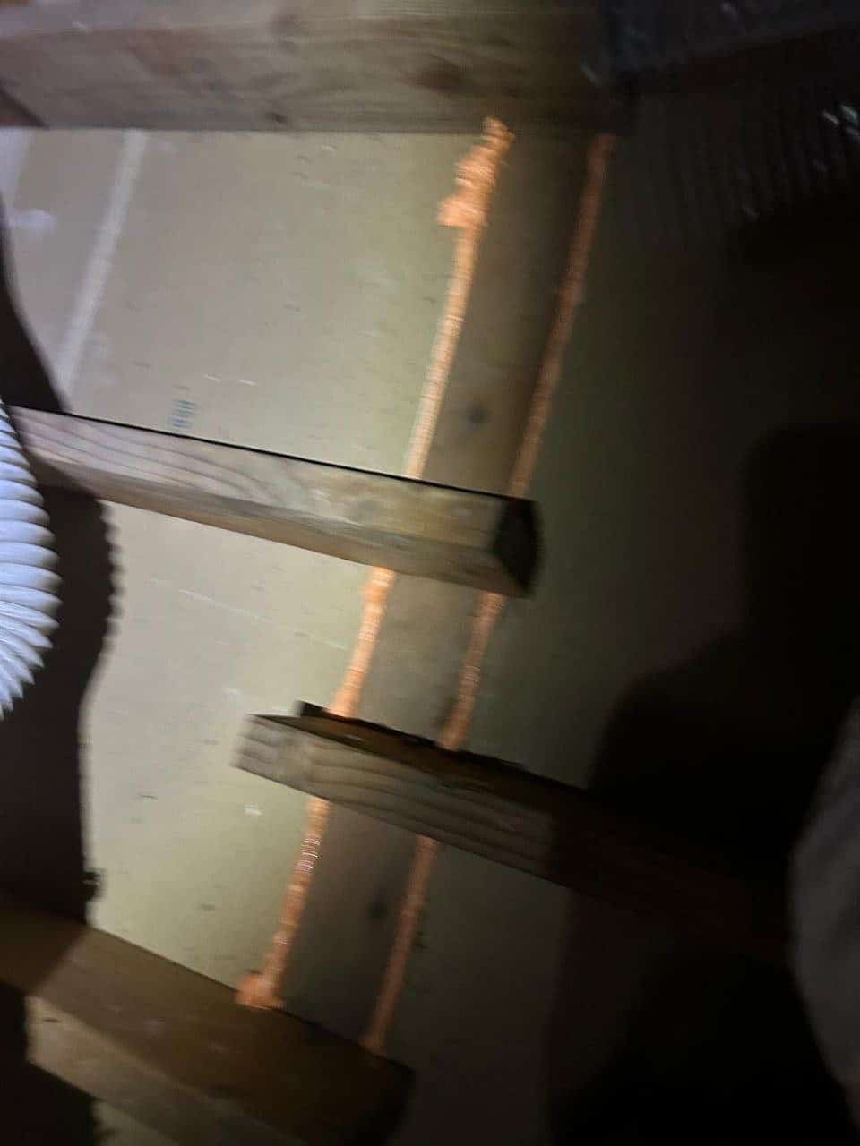 Sealed gaps along the attic framing in Mountain View