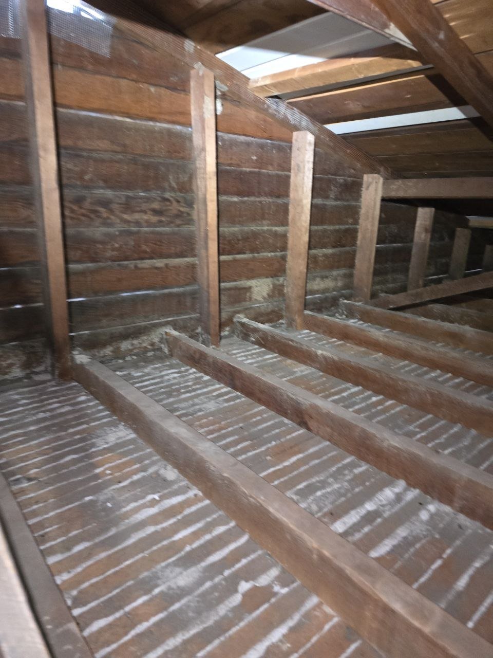 Cleared attic deck in Oakland