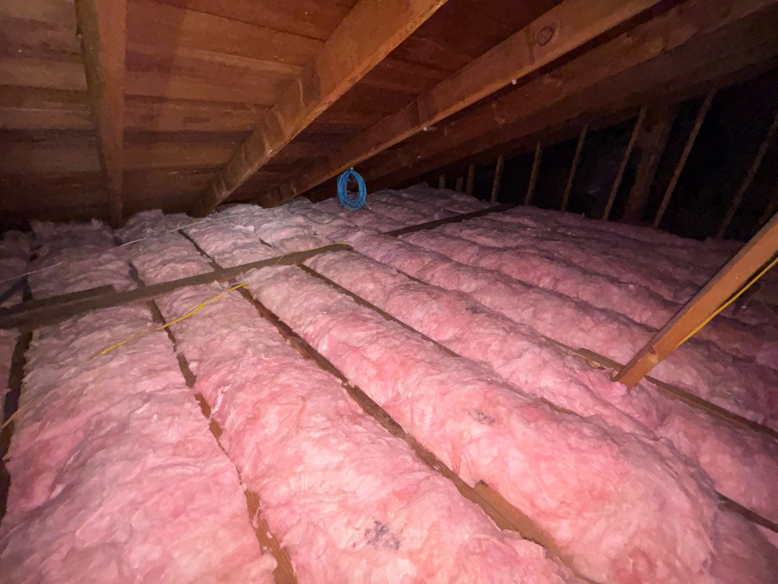 Redondo Beach attic after the job, new insulation installed