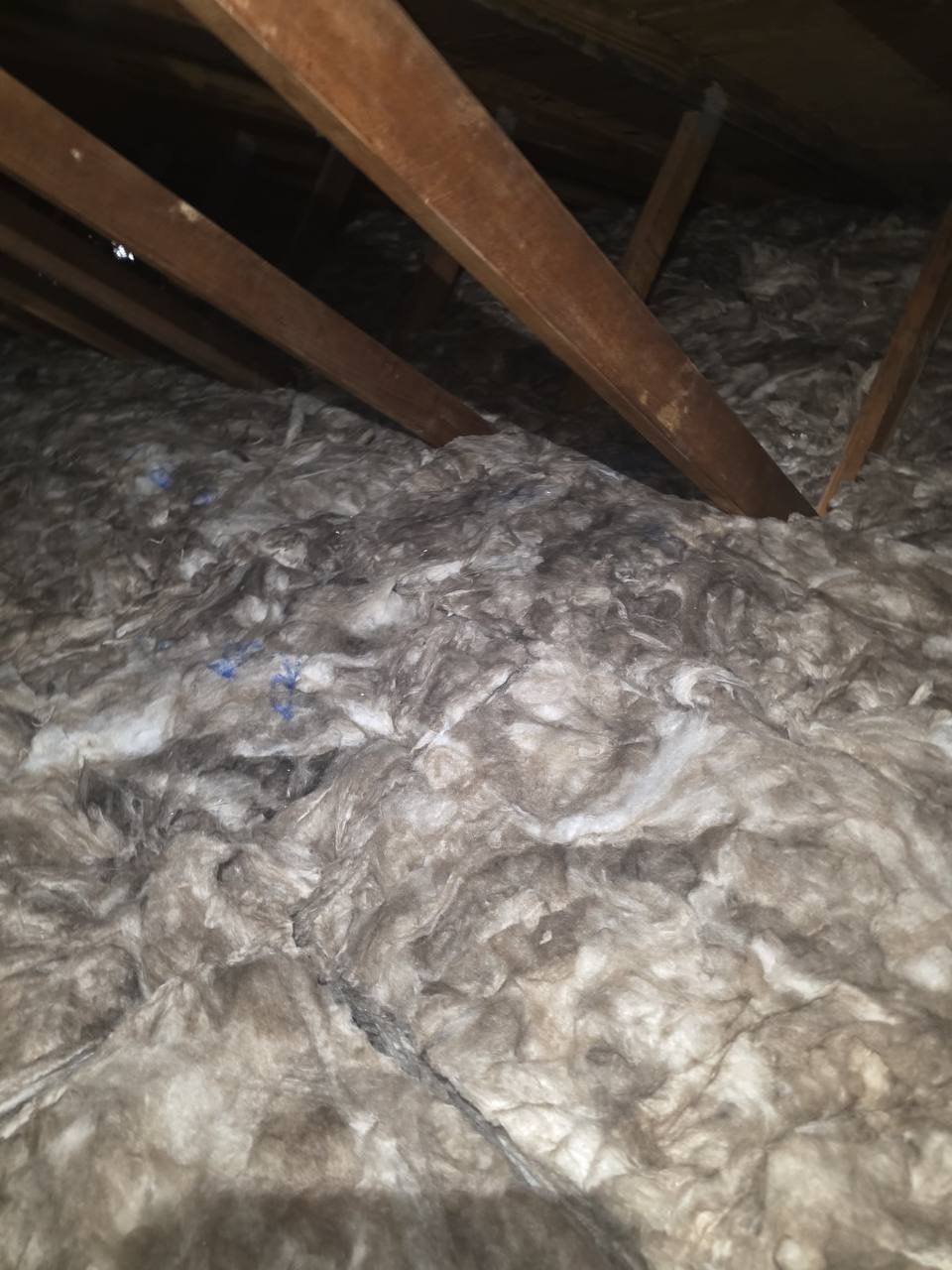 Finished Santa Rosa attic with new insulation