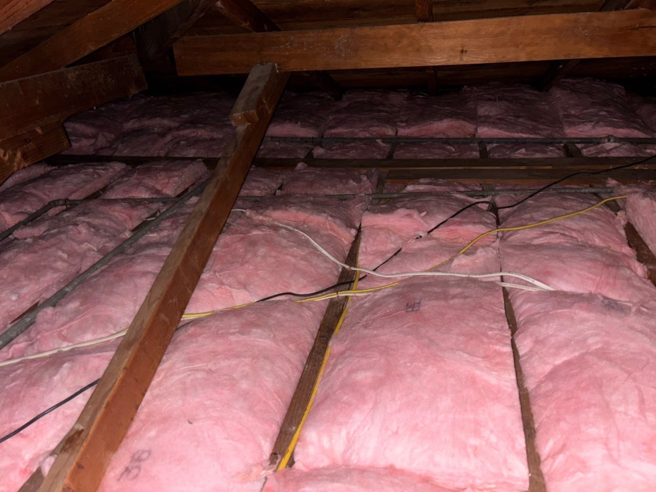 Torrance attic after the job, new insulation installed