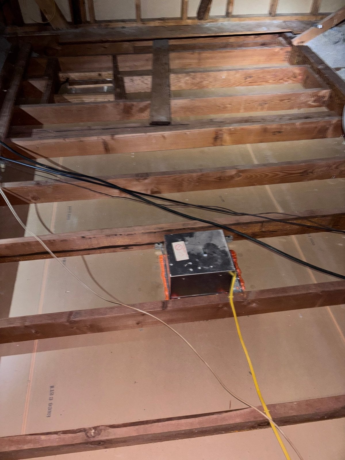Cleared attic deck in Westlake Village